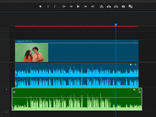 Zwei auf Kamerarigs montierte FR-AV2 werden mit Timecode synchronisiert.