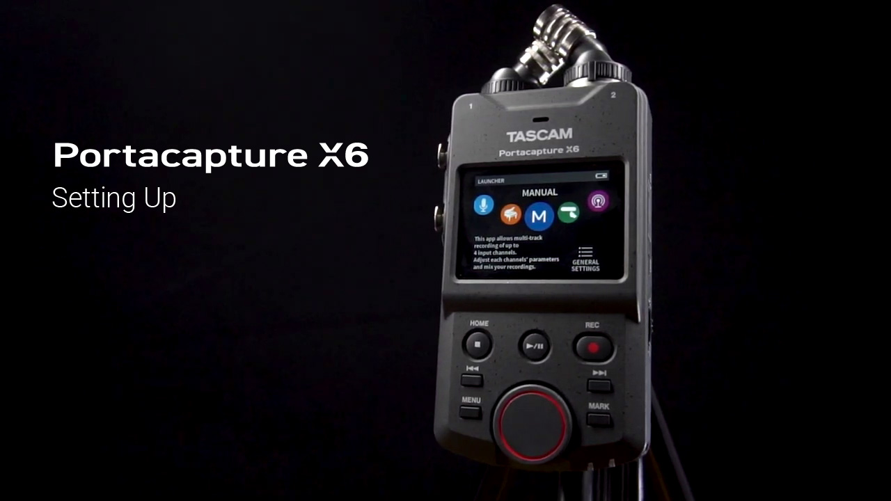 TASCAM Portacapture X6 High-res Multi-track Handheld Recorder - Phantom  Dynamics, Nightclub Lighting