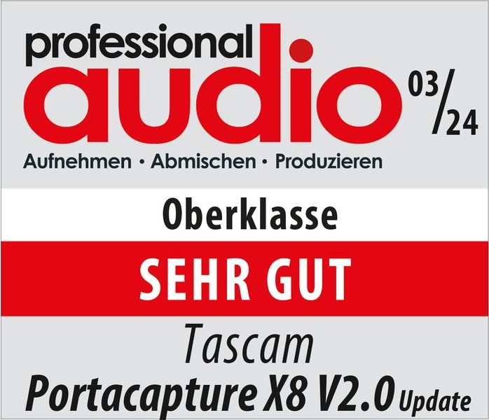 Portacapture X8 v2.0 ist 'SEHR GUT'