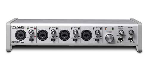 Tascam SERIES 208i | USB-Audio-/MIDI-Interface mit DSP-Mixer (20 Eingänge, 8 Ausgänge)