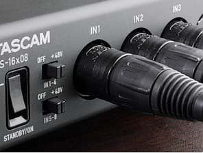 Tascam US-16x08 | USB Audio/MIDI Interface (16 in/8 out)