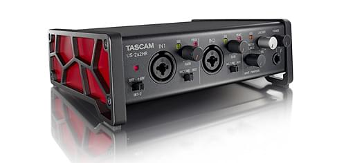 Tascam US-4x4HR | High-Resolution USB Audio/MIDI Interface (4 in 