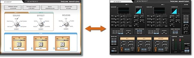 Tascam MiNiSTUDIO Series