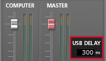 Insérez un délai sur le son de votre voix pour la synchroniser à l’image vidéo – Tascam MiNiSTUDIO Creator